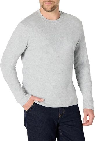 Amazon Essentials Men's Relaxed Fit Long Sleeve T-Shirt in Saudi Arabia