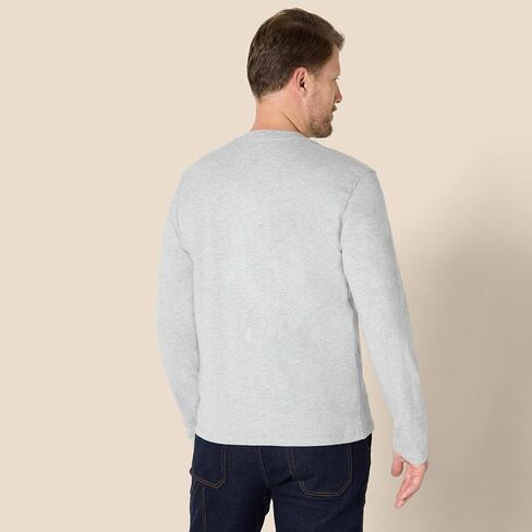 Amazon Essentials Men's Relaxed Fit Long Sleeve T-Shirt in Saudi Arabia