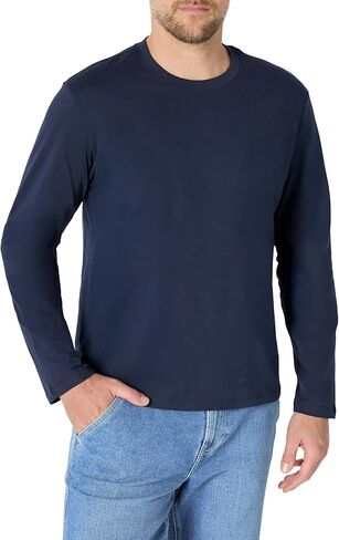 Amazon Essentials Men's Relaxed Fit Long Sleeve T-Shirt in Saudi Arabia