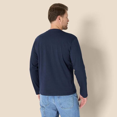 Amazon Essentials Men's Relaxed Fit Long Sleeve T-Shirt in Saudi Arabia