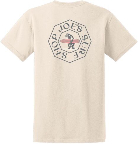 JOES SURF SHOP Men's Walking Bear Logo Heavy Cotton Tees. Reg, Big and Tall in Saudi Arabia