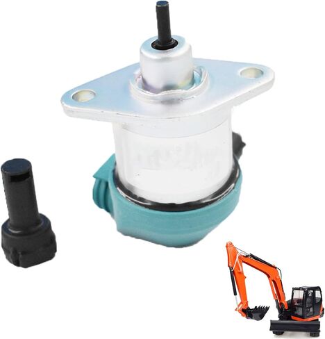 17208-60015 Fuel Shut Off Solenoid 12V Replacement for D905 D1005 Engine Mower Excavator Tractor in Saudi Arabia