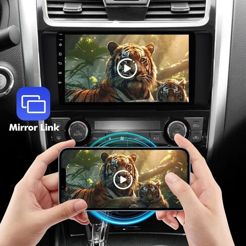 9 Inch IPS Touchscreen Android 12 Car Stereo for Nissan Altima 2014-2018 with Wireless CarPlay & Android Auto 2+32GB Car Radio, Support GPS, WiFi 6, Bluetooth,5.4, FM, Backup Camera, SWC, Dual USB in Kuwait