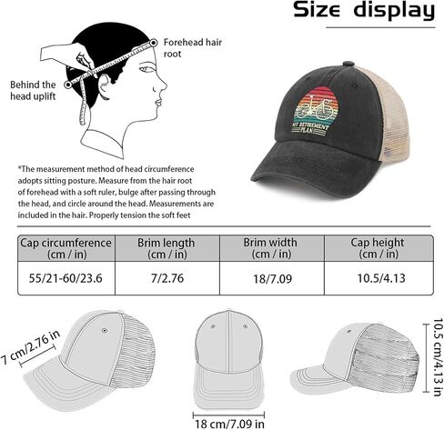 Never Underestimate an Old Man On A Bicycle Golf Hat Gardening Hat AllBlack Dad Hat Gifts for Grandpa Outdoor Hats in Saudi Arabia