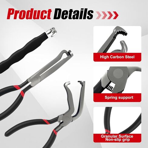 8" Disconnect Pliers, Electrical Connector Pliers 37960&37980, Electrical Disconnect Pliers for Cars Fuel Line Disconnect Tool in Saudi Arabia