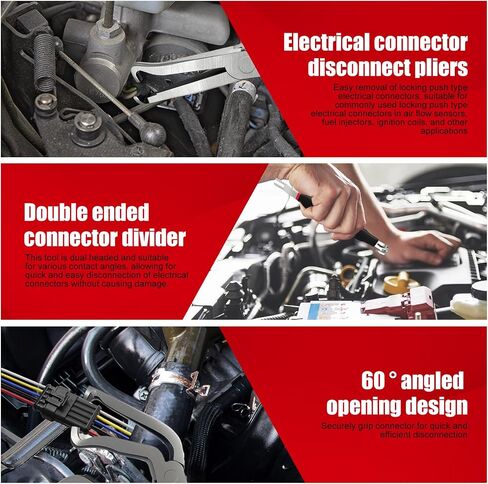 8" Disconnect Pliers, Electrical Connector Pliers 37960&37980, Electrical Disconnect Pliers for Cars Fuel Line Disconnect Tool in Saudi Arabia
