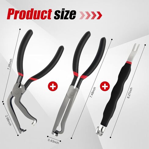 8" Disconnect Pliers, Electrical Connector Pliers 37960&37980, Electrical Disconnect Pliers for Cars Fuel Line Disconnect Tool in Saudi Arabia