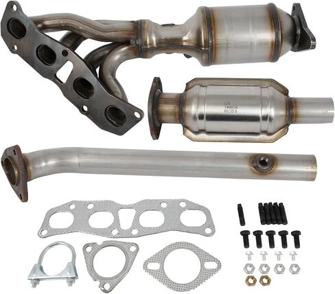 Scitoo 674603 16668 Right 2PCS المحول الحفاز الملائم لنيسان لـ Frontier 2005-2019،2.5L in Saudi Arabia