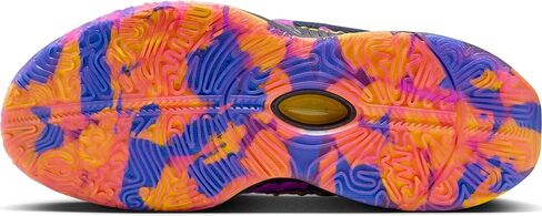 LeBron XXI SE Summerverse Big Kids 'Basking Shoes (FN5040-500 ، Hyper Violet/Obsidian/University Gold/Hyper Royal) الحجم 7 in Saudi Arabia