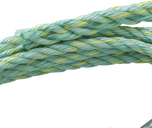 Peakworks Fall Protection V84014050 Vertical Lifeline Rope with Back Splice and Snap Hook , 50 ft. Length, Green in Saudi Arabia