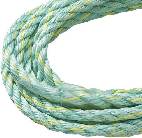Peakworks Fall Protection V84014050 Vertical Lifeline Rope with Back Splice and Snap Hook , 50 ft. Length, Green in Saudi Arabia