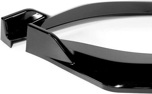 EPARTS ABS Plastic 3PCS GT-Style Front Bumper Lip Splitter Body Kit Trim Protection Compatible with 2014 2015 2016 Toyota Corolla S Model (Painted Carbon Style) in Saudi Arabia