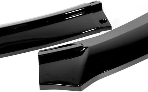 EPARTS ABS Plastic 3PCS GT-Style Front Bumper Lip Splitter Body Kit Trim Protection Compatible with 2014 2015 2016 Toyota Corolla S Model (Painted Carbon Style) in Saudi Arabia