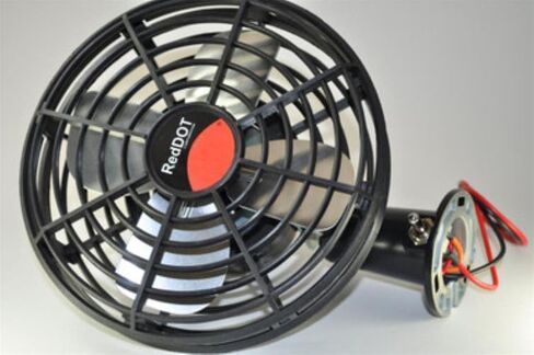 RD-5-4575-0P 12V 8.75" x 5" Red Dot Auxillary Defrost Fan in Saudi Arabia
