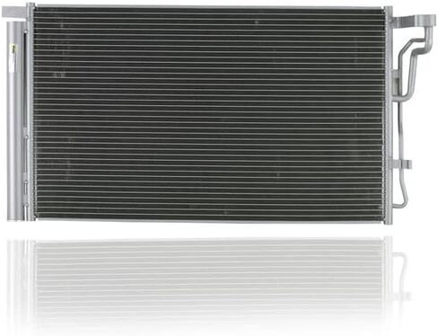 A-C Condenser - Cooling Direct Compatible/Replacement for '21-23 Hyundai Elantra Sedan 4-Cylinder 2.0 Liter Parallel Flow With Receiver & Dryer - 97606AA000 in Saudi Arabia
