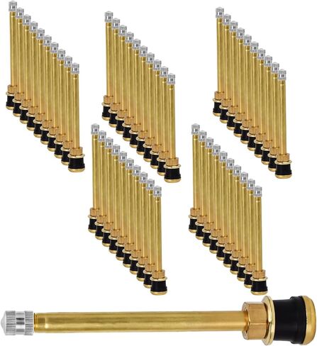 (Lot of 50 Kits) TR573 Truck Tire Valve Stem Wheels 22.5/24.5 for Rim Φ.625".Holes L:4.527" = 115 mm in Saudi Arabia