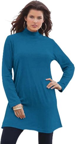 ROAMAN's Women's Plus Size Ultimate Mockneck Tunic in Kuwait