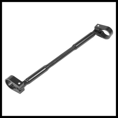 Universal Motorcycle Motorbike Balance Bar 7/8'' 22mm Handlebar Cross Bar Black Durable Material in Saudi Arabia
