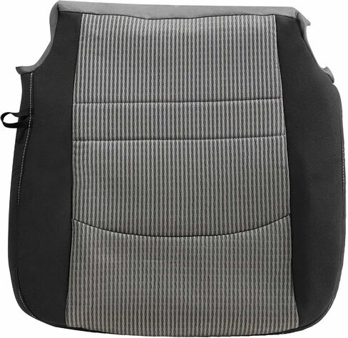 SecosAutoparts Driver & Passenger Side Bottom & Top Lean Back & Foam Cushion Replacement Cloth Seat Cover Dark Slate Compatible with Dodge Ram 1500 2500 2009 2010 2011 2012 in Saudi Arabia