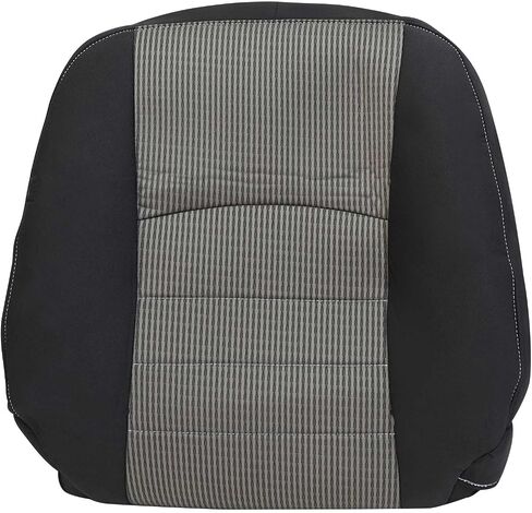 SecosAutoparts Driver & Passenger Side Bottom & Top Lean Back & Foam Cushion Replacement Cloth Seat Cover Dark Slate Compatible with Dodge Ram 1500 2500 2009 2010 2011 2012 in Saudi Arabia