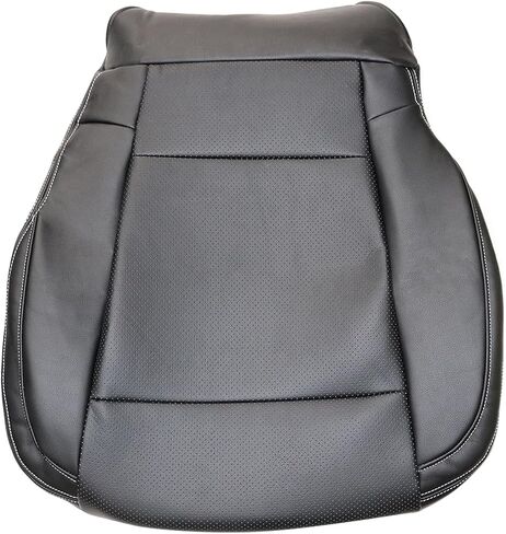 GXARTS Front Right Passenger Side Bottom Replacement Leather Seat Cover Black #HB or EB Compatible with Ford F150 Lariat 2015 2016 2017 in Saudi Arabia
