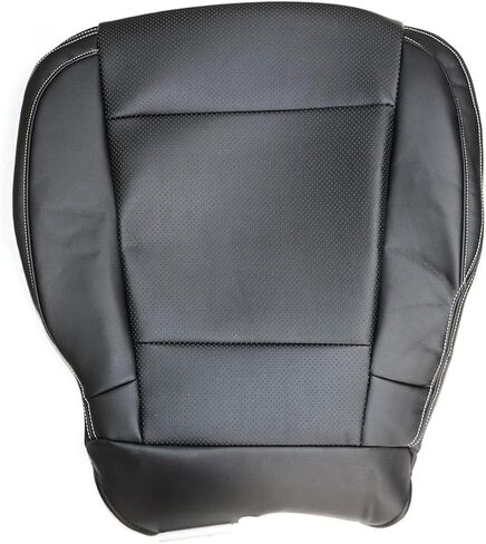 GXARTS Front Right Passenger Side Bottom Replacement Leather Seat Cover Black #HB or EB Compatible with Ford F150 Lariat 2015 2016 2017 in Saudi Arabia