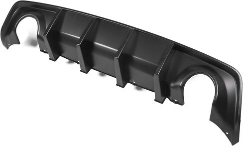 FreeMotor802 Shark Fins Sporty الخلفي الناشر ، مناسب لـ 2020-2023 Dodge Charger Scat Pack/SRT Hellcat عارضات واسعة ، PP المصد الخلفي المصدفة الشفاه المفسد السفلي in Saudi Arabia