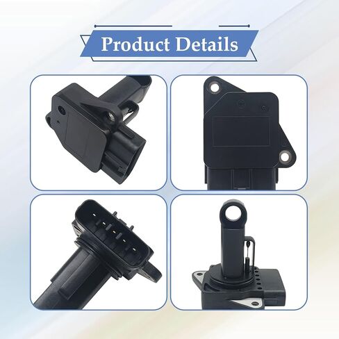 22204-21010 مستشعر تدفق الهواء الشامل ، متوافق مع Mazida ، T0Y0TA ، Avalon ، LexVS ، 4Runner ، Tundra ، Tacoma ، ES300 ، RX300،3 Sport ، MX-5 ، RX-8 وما إلى ذلك ، يحل محل OE# 197-6020 ، 74-50009 ، 917-817 (1 PCS) in Saudi Arabia