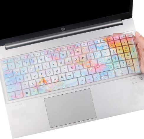 Keyboard Cover for 15.6 17.3 HP Laptop 17-cn 17-cp 15-fc 15-fd 15-eg 15-eh 15-er Series 15-fd0083wm 15t-fd000 15-fc0013od 15-fc0081nr 15-fc0093dx 15t-eg300 115z-eh000 17t-cn300/cn400 17-cp2099nr in Kuwait