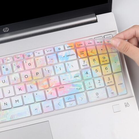 Keyboard Cover for 15.6 17.3 HP Laptop 17-cn 17-cp 15-fc 15-fd 15-eg 15-eh 15-er Series 15-fd0083wm 15t-fd000 15-fc0013od 15-fc0081nr 15-fc0093dx 15t-eg300 115z-eh000 17t-cn300/cn400 17-cp2099nr in Kuwait