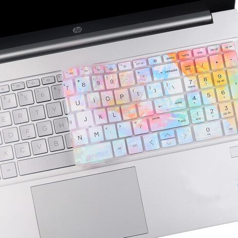 Keyboard Cover for 15.6 17.3 HP Laptop 17-cn 17-cp 15-fc 15-fd 15-eg 15-eh 15-er Series 15-fd0083wm 15t-fd000 15-fc0013od 15-fc0081nr 15-fc0093dx 15t-eg300 115z-eh000 17t-cn300/cn400 17-cp2099nr in Kuwait