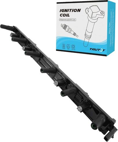 1 PC UF296 Ignition Coil Pack 2000-2006 لـ Jeep Cherokee 2.5L 4.0L ، Grand Cherokee 4.0L 4.7L ، TJ 2.4L 2.5L 4.0L ، Wrangler 4.0L ، استبدل # 56041476AA 56041476AB 5C1181 C523 GN10529 in Saudi Arabia