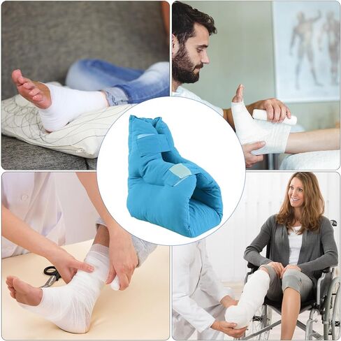 Heel Protector Cushion Heel Protectors for Pressure Sores in Bed and Heel Protectors for Bed Sores, Heel Cushions for Heel Pain Relief, Foot Heel Pillows for Bedridden Patients in Saudi Arabia