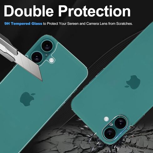 عبوتان من واقي عدسة الكاميرا لهاتف iPhone 16 Pro / 16 Pro Max، عدسة لا تحتوي على زجاج مقسى لحماية إطار سبائك الألومنيوم، سهلة التركيب، غطاء معدني واقٍ - أسود in Saudi Arabia