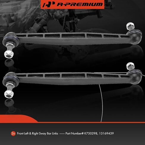 A-Premium 2 X Bront Sway Bar Links Bar Bar Bar ، متوافقة مع Saturn Astra 2008-2009 in Saudi Arabia