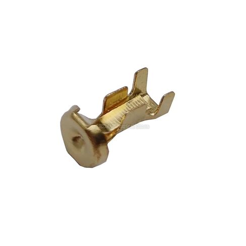 50 PCS Automotive Brass Wiring Harness Connector Crimp Terminal Fuse Holder Button Contact DJ9007A 5x20mm 6X30mm (Color : 5X20mm, Size : 50 Pcs) in Kuwait