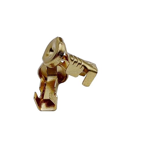 50 PCS Automotive Brass Wiring Harness Connector Crimp Terminal Fuse Holder Button Contact DJ9007A 5x20mm 6X30mm (Color : 5X20mm, Size : 50 Pcs) in Kuwait