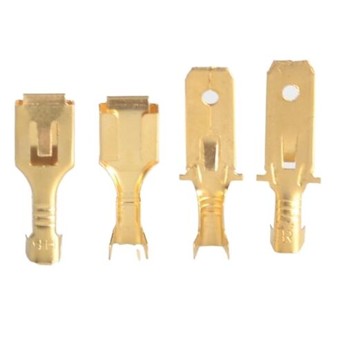 50 Pieces 6.3mm Crimp Terminal DJ621-B6.3B DJ611-6.3B Spade Connector Crimp Terminal (Color : 6.3mm 24.5mm, Size : 50 pcs) in Kuwait