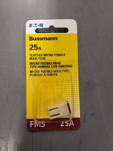 Cooper Bussmann BP/FMS-25-RP Slotted Micro Female Maxi – 25 Amp in Saudi Arabia