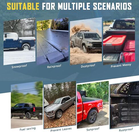 Perfit Liner Soft Roll Up Truck Bed Tonneau Cover for 2007-2021 Toyota Tundra 6.5 FT (79") Bed (Not for Trail Special Edition with Storage Boxes) in Saudi Arabia