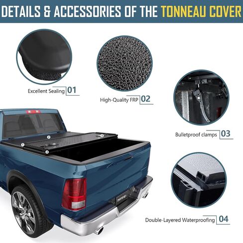 Perfit Liner Soft Roll Up Truck Bed Tonneau Cover for 2007-2021 Toyota Tundra 6.5 FT (79") Bed (Not for Trail Special Edition with Storage Boxes) in Saudi Arabia
