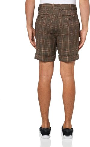 Men's Twill Shorts with Cuffed Hem in Saudi Arabia