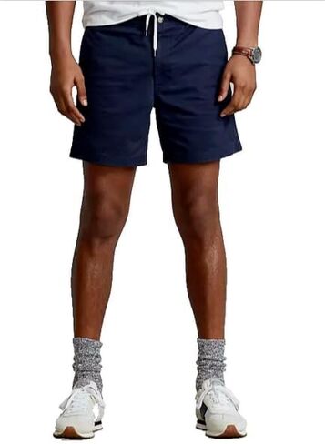 Polo Ralph Lauren للرجال التمدد Twill Prepster Flat Pront 5 " in Kuwait