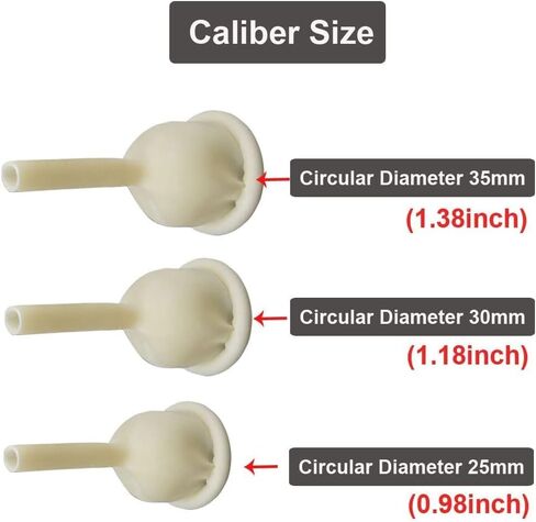 Male Catheter External Self-Sealing Set 20PCS Condom 2PCS 1000ML Urine Bag 2PCS 2000ML Drainage Bag(25mm/0.98inch) in Kuwait