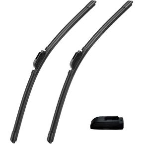 22"+22" J/U HOOK Windshield Wiper Blades Replacement for 2019-2023 2024 Chevy Silverado 1500,2009-2024 Ford F150/F250/F350,2019-2023 2024 GMC Sierra 1500 OEM Quality(Pack of 2) in Saudi Arabia