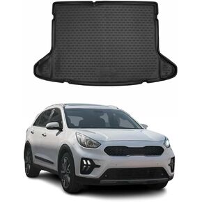 OMAC Custom Floor Mats & Cargo Liners for Kia NIRO 2017-2022 Black 5 Pcs in Kuwait