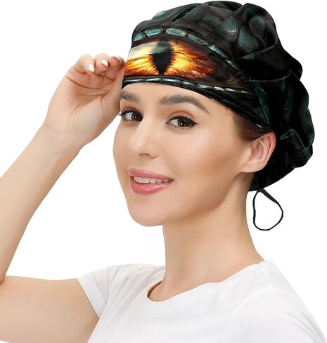 غطاء عمل قابل للتعديل مع Mukjhoi مع شريط مرن وعرق عرق ، وغطاء شعر للجنسين للرجال والنساء in Kuwait