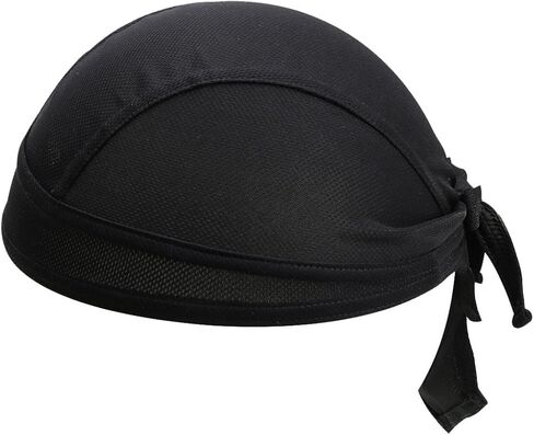 Tesoon عرق الفتان الندى Cap/skull cap/cycling cap/beanie/hat القبعة/الوشاح القابل للتعديل/chemo caps/fits تحت الخوذات السوداء in Saudi Arabia