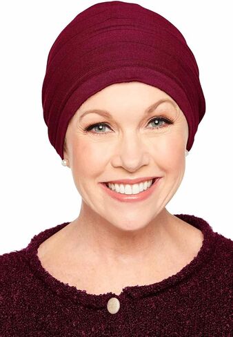 Pure Cotton Ribbed Slouch Beanie Cap | Knitted Hat Taupe Knitted in Kuwait