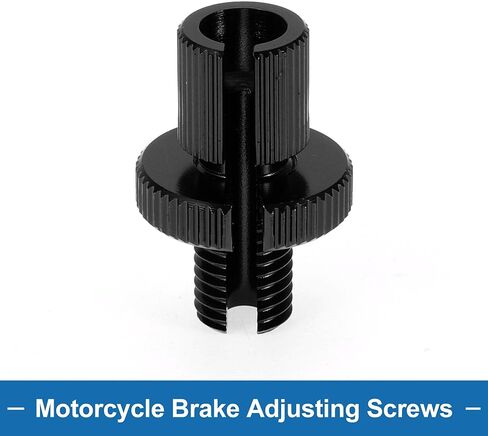 Motorcycle Brake Lever Barrel Adjusters Screws M8 Motorcycle Brake Adjusting Screws Blue 2 Pcs in Kuwait